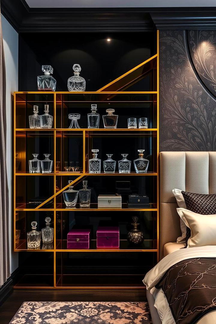 Statement Piece Showcase - 30 Bedroom Shelving Ideas