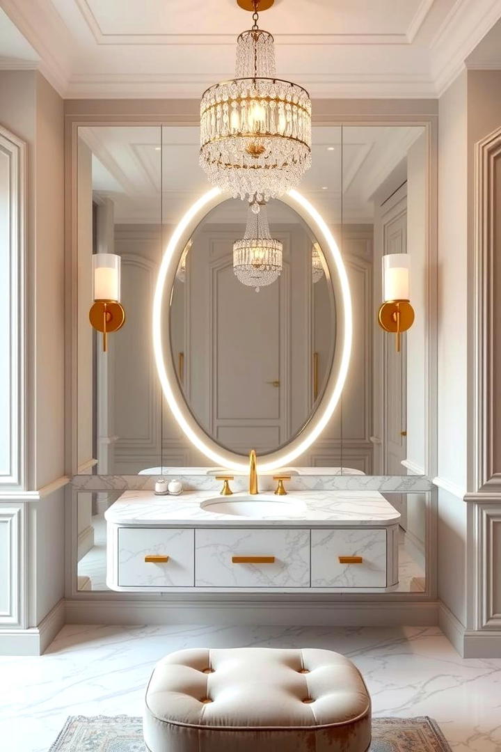 Statement Vanity Area - 30 Dressing Room Ideas