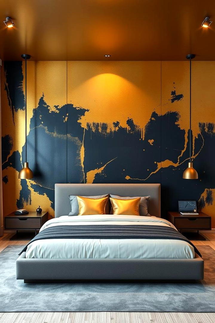 Statement Wall Art - 30 Bedroom Ideas For Couples