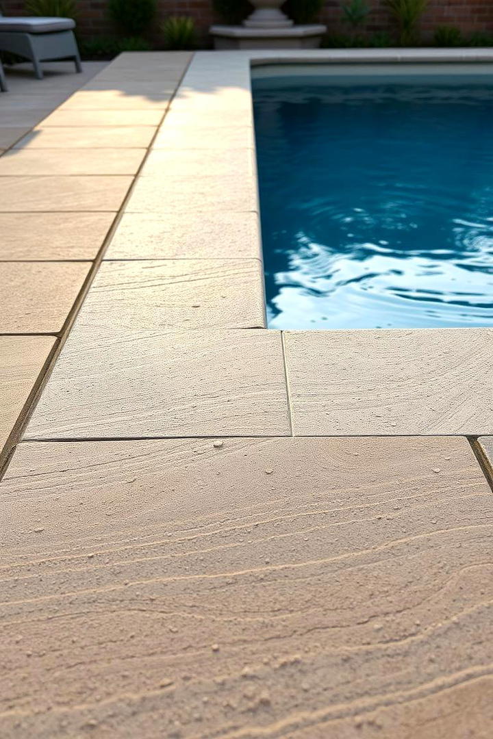 Stone Look Elegance - 21 Pool Tile Ideas