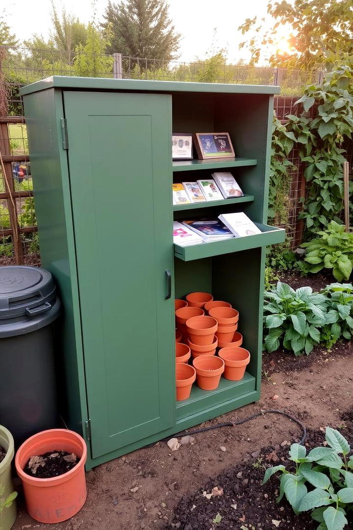 Storage for Gardening Supplies - 30 Outdoor Storage Ideas