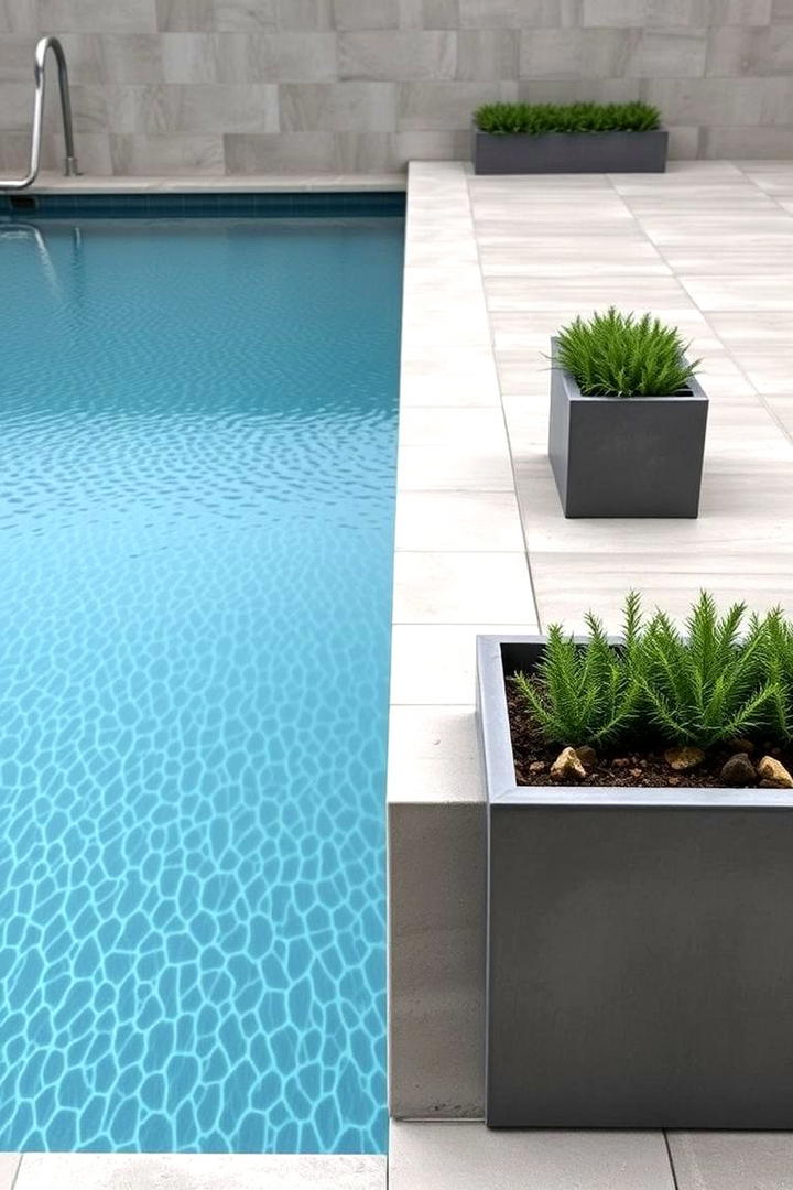 Streamlined Concrete Pool - 30 Small Pool Ideas