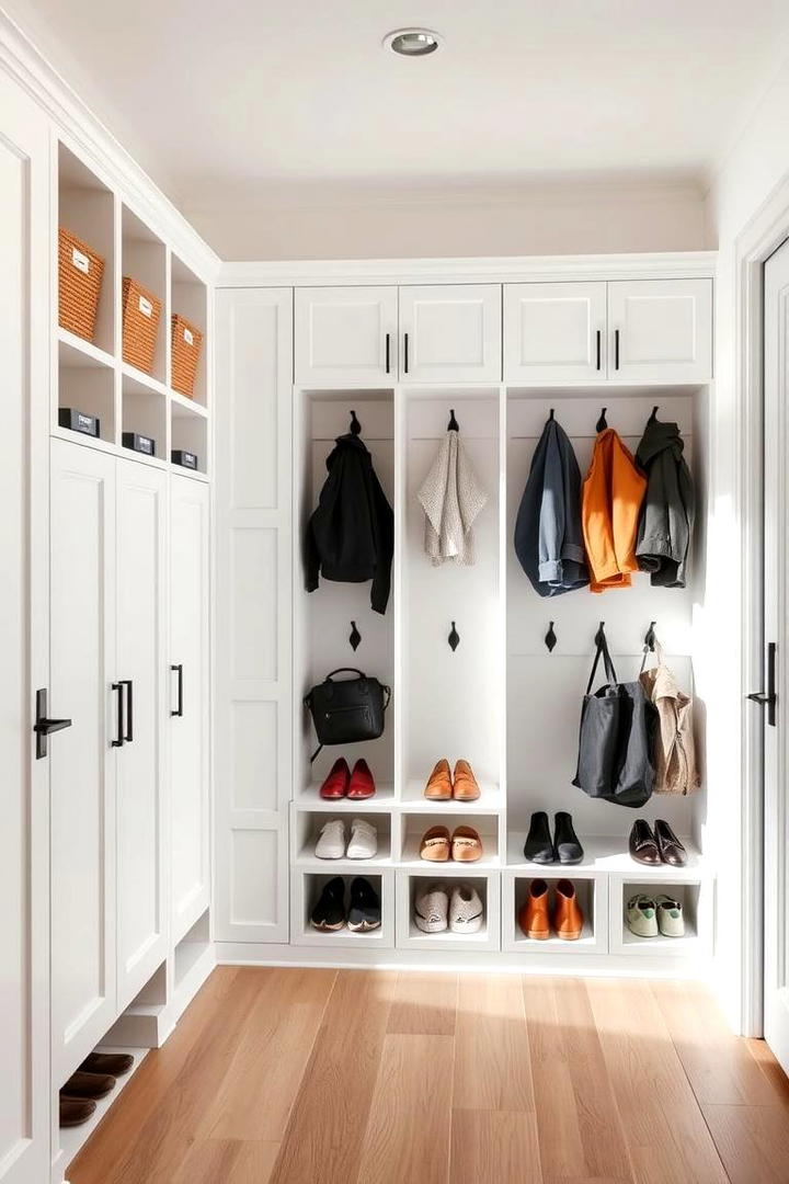 Streamlined Organization System - 21 Mud Room Ideas