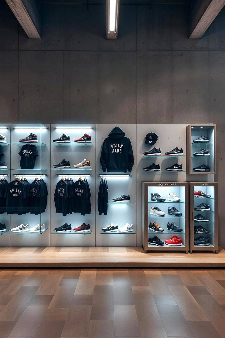 Streetwear Collection Display - 30 Hypebeast Room Decor Ideas