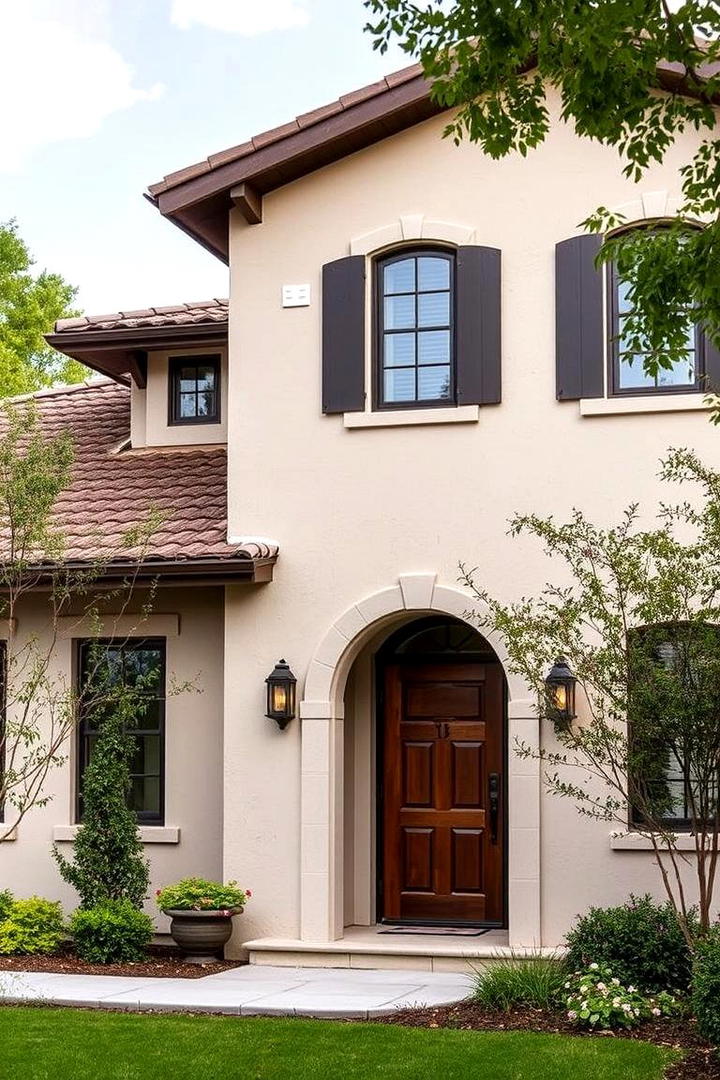 Stucco Siding - 21 Exterior House Siding Ideas