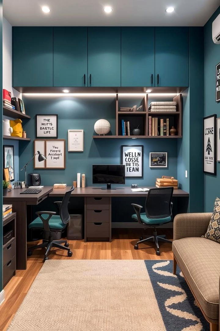 Study and Play Hybrid - 21 Boys Room Ideas