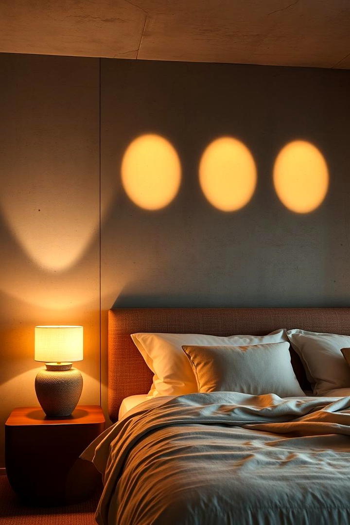 Stylish Accent Lighting - 30 small guest room ideas