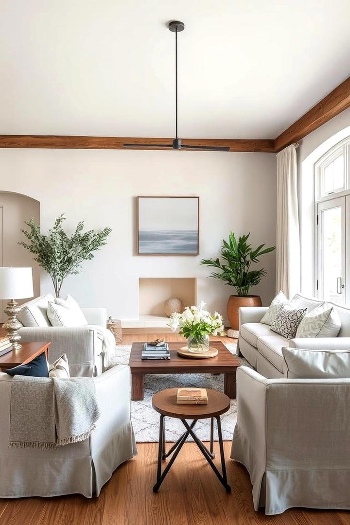 Subtle Elegance in Sage Hues - 30 Rustic Sage Green Living Room Ideas