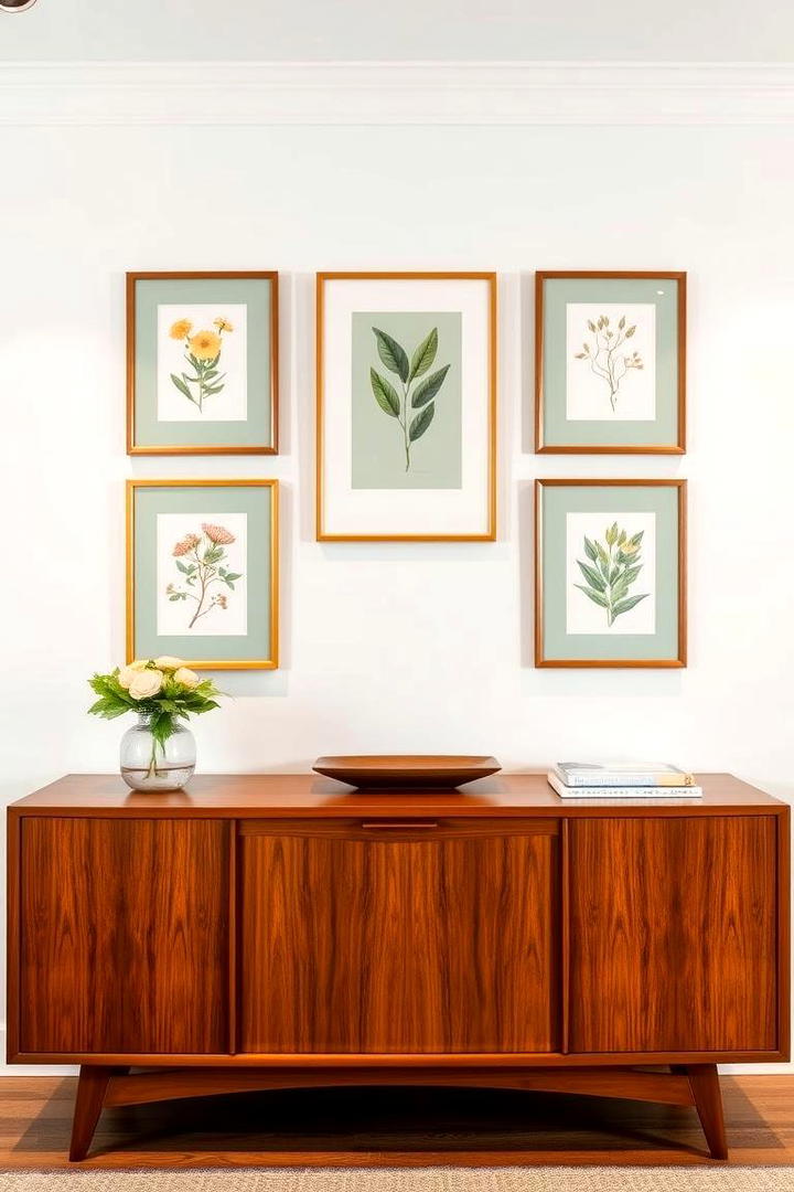 Subtle Sage Art Displays - 21 Sage Green Living Room Ideas