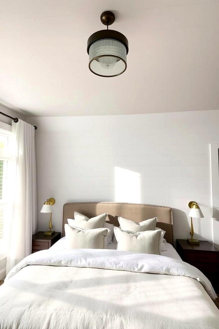 Subtle Shaded Layers - 30 Shiplap Ceiling Ideas