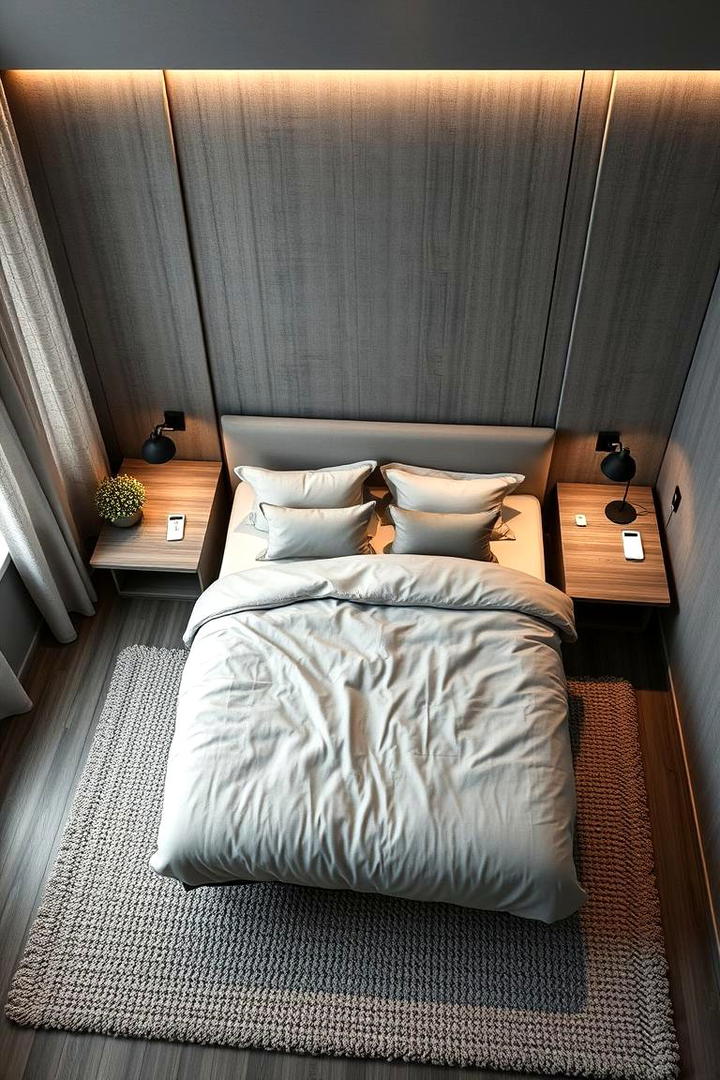 Subtle Sophistication in Every Corner - 30 Dark Grey Bedroom Ideas