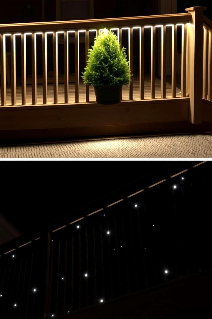 Subtle Under Deck Lighting - 30 Front Porch Lighting Ideas