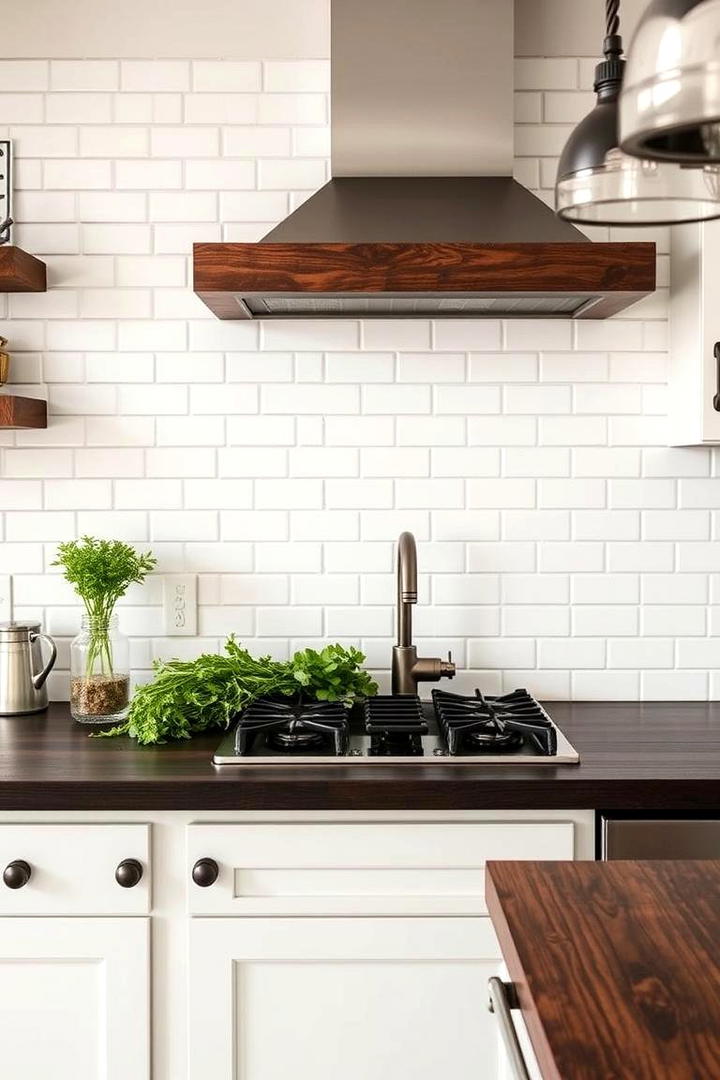 Subway Tile Backsplash - 21 Farmhouse Kitchen Ideas