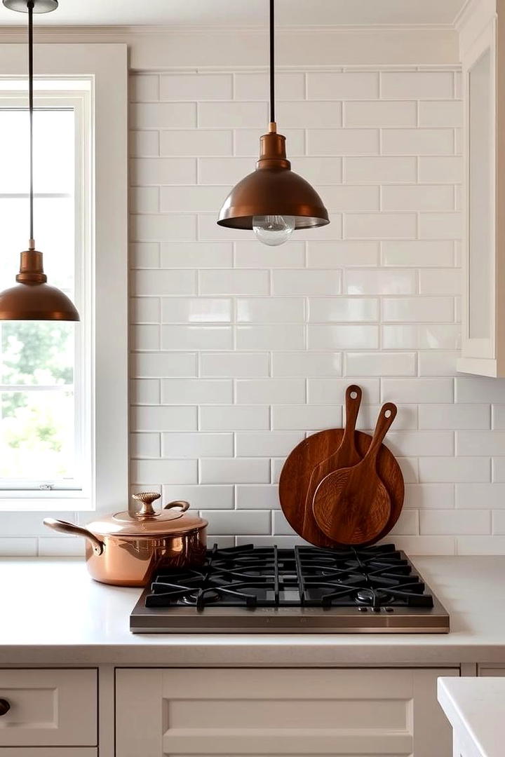 Subway Tile Classic - 30 Kitchen Splashback Ideas