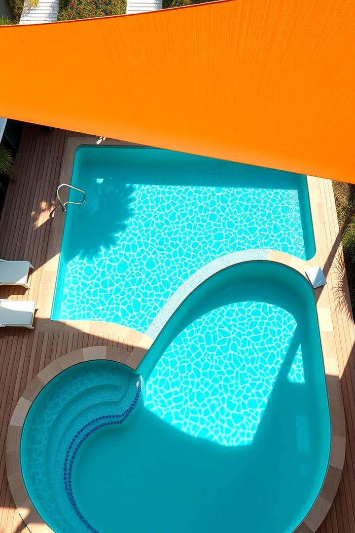 Sun Drenched Leisure Space - 30 Rectangle Pool With Hot Tub