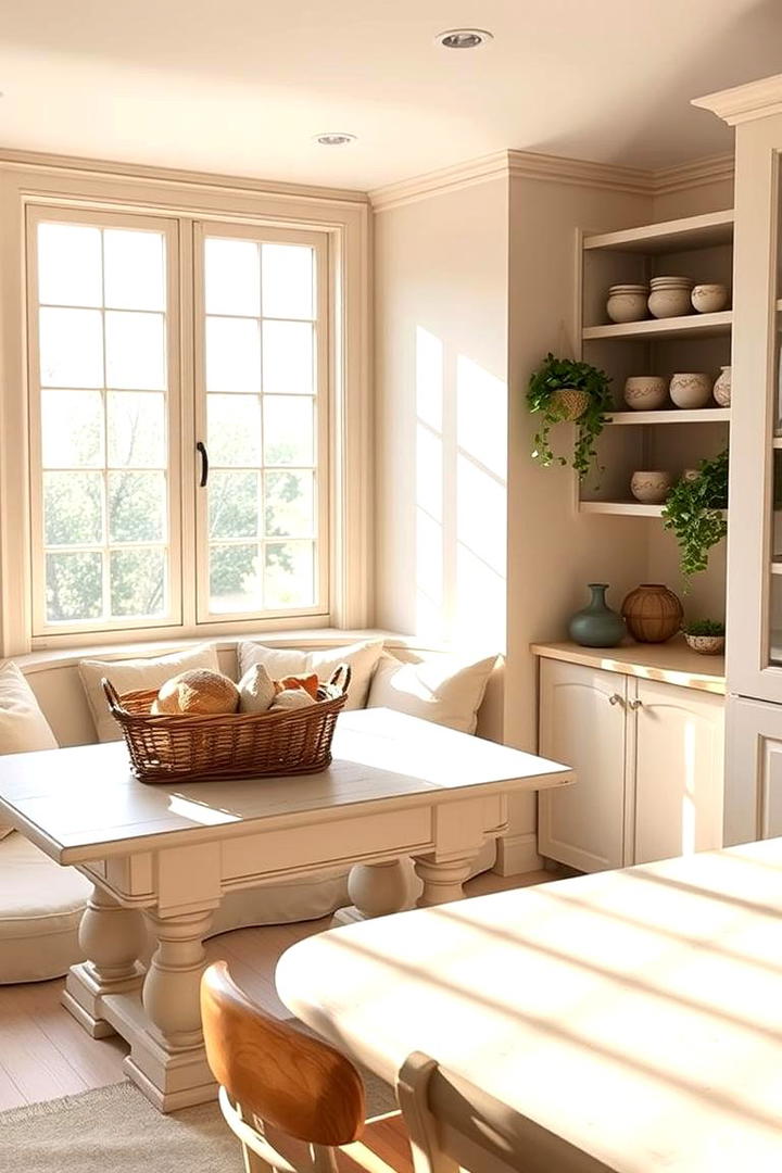 Sunlit Breakfast Nook - 21 Window Seat Ideas