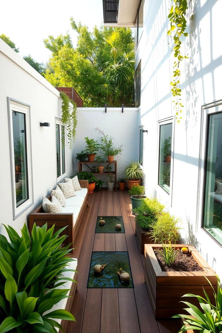 Sunlit Garden Deck - 21 2nd Floor Deck Ideas