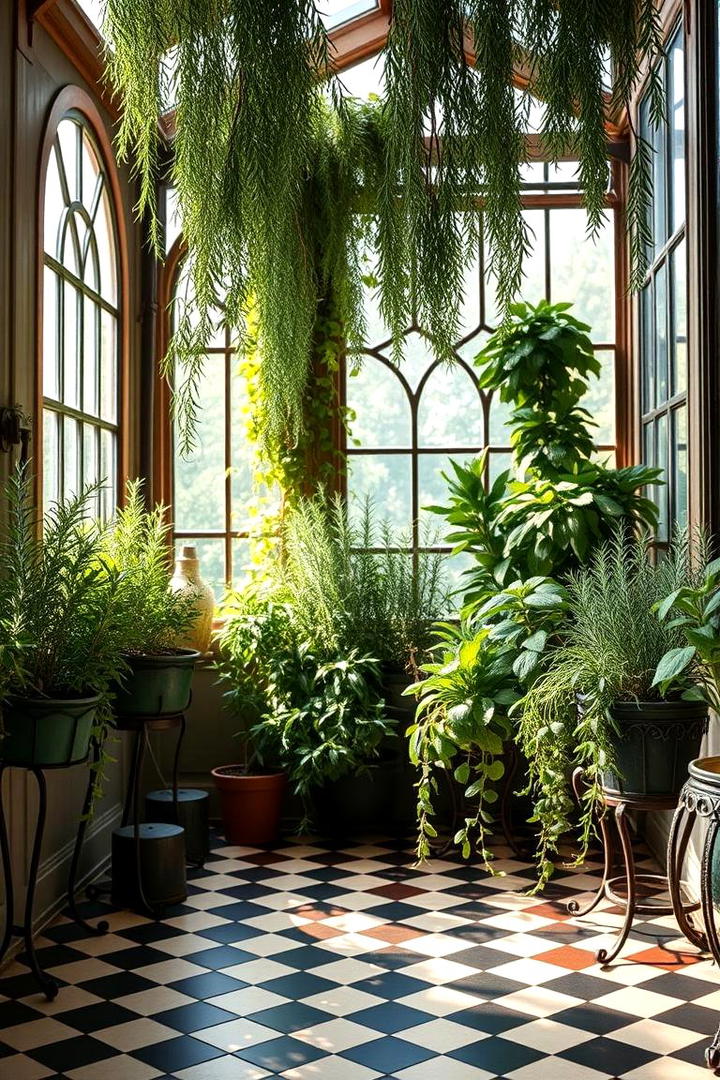 Sunlit Herb Haven - 30 Garden Room Ideas