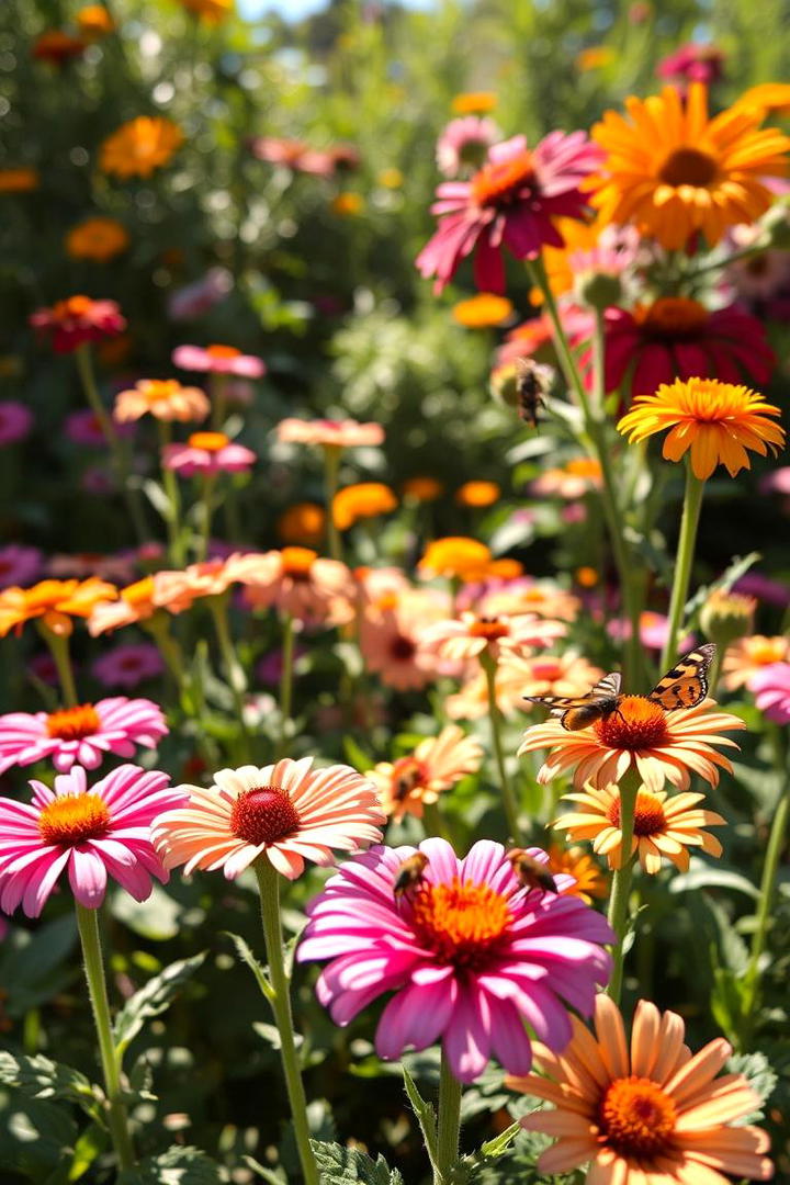 Sunny Butterfly Spiral - 30 Spiral Garden Design Ideas