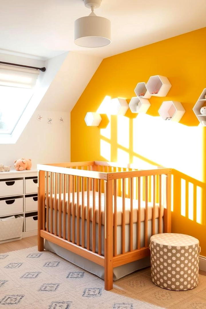 Sunny Yellow Highlights - 30 Nursery Color Ideas