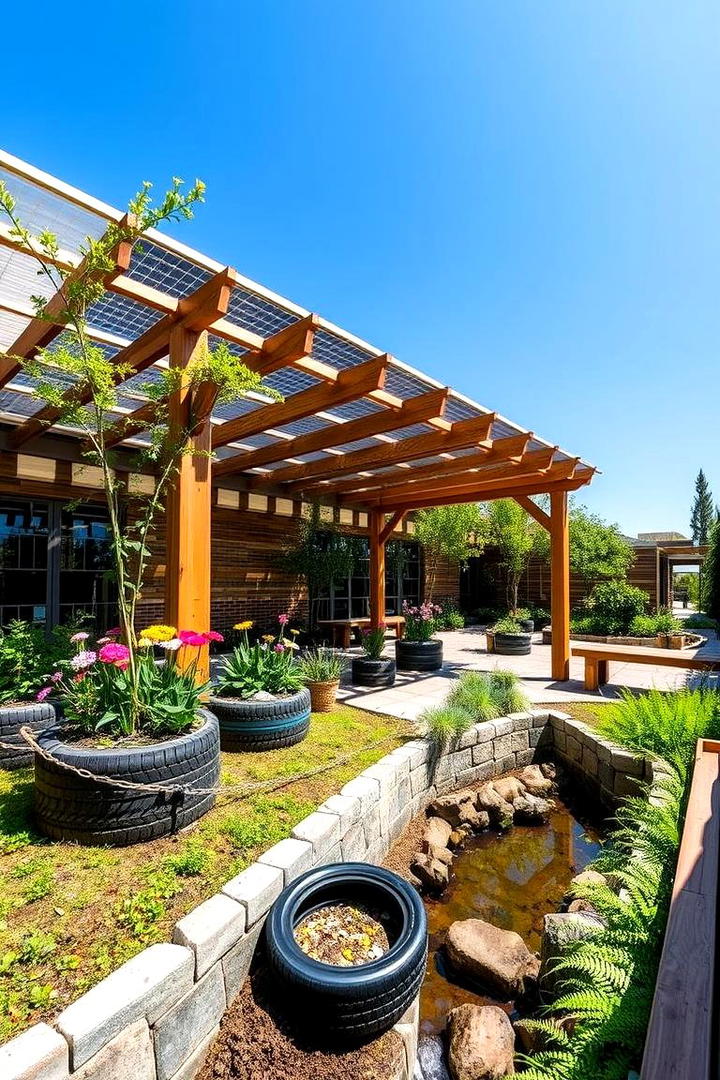 Sustainable Eco Courtyard - 21 Courtyard Ideas