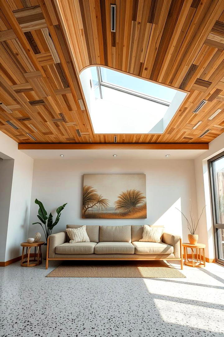 Sustainable Eco Friendly Ceilings - 21 Living Room Ceiling Ideas