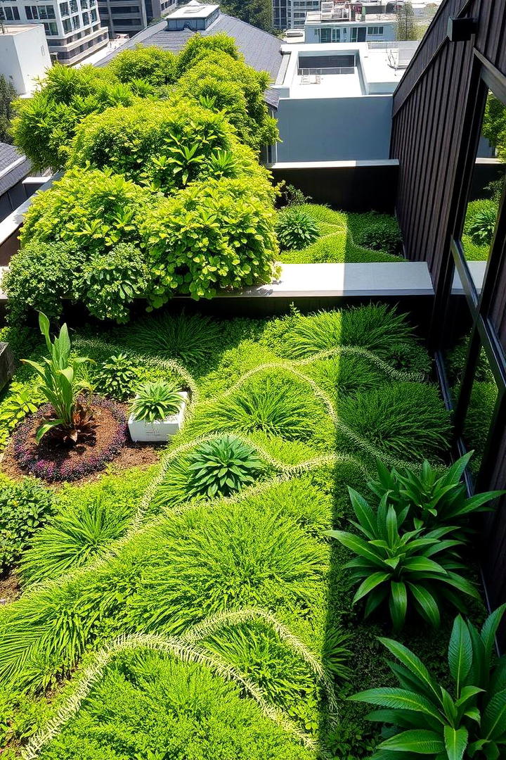 Sustainable Green Roof - 21 Backyard Patio Ideas