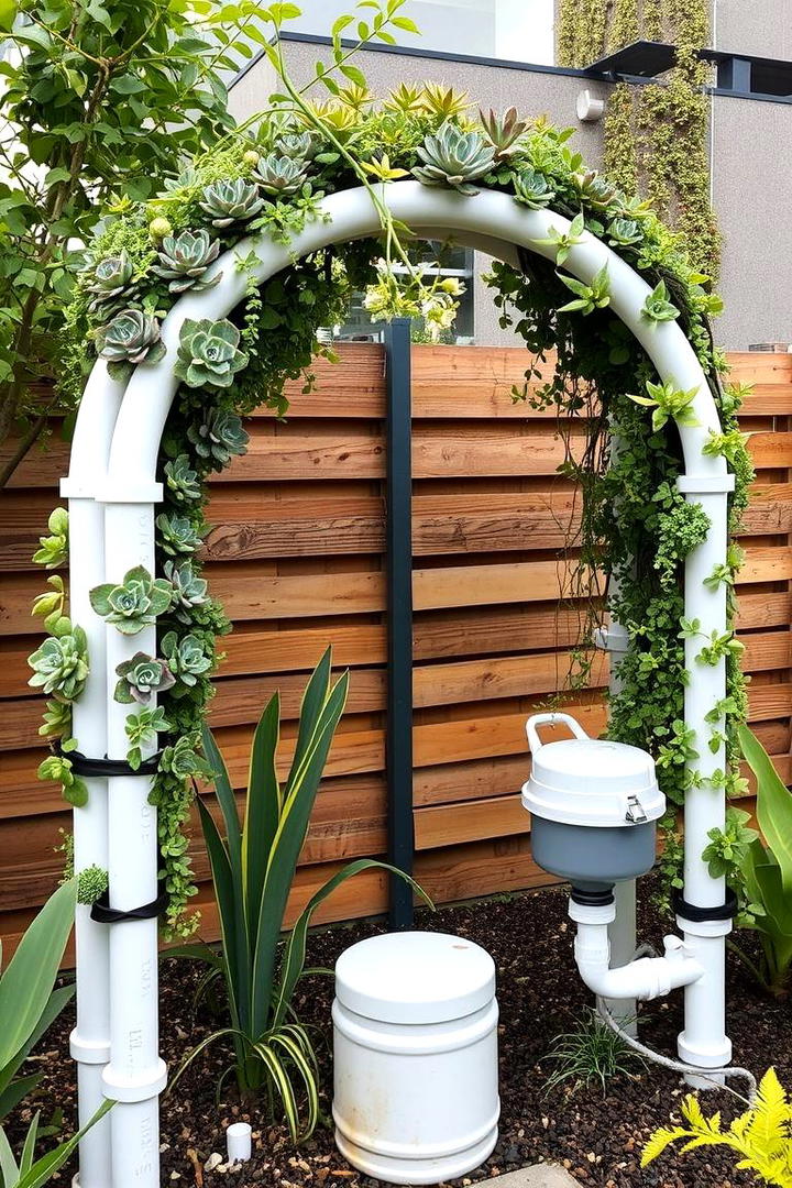 Sustainable Living Garden Arch - 30 Garden Arch Ideas