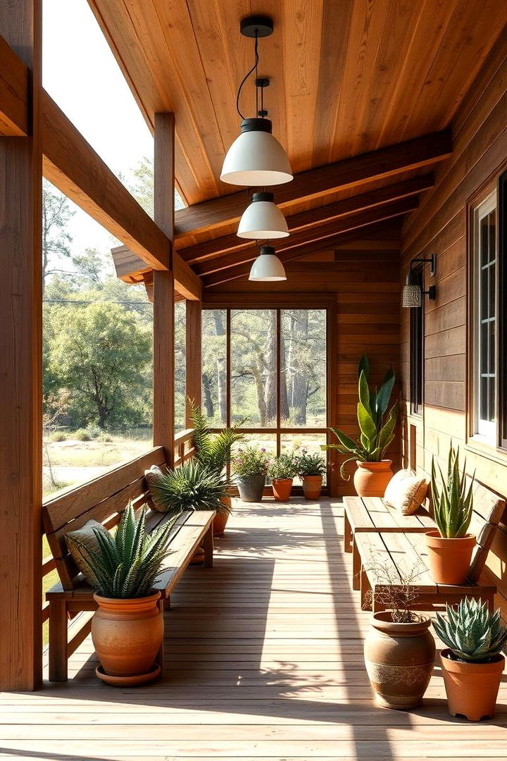 Sustainable Outdoor Oasis - 21 Modern Front Porch Ideas