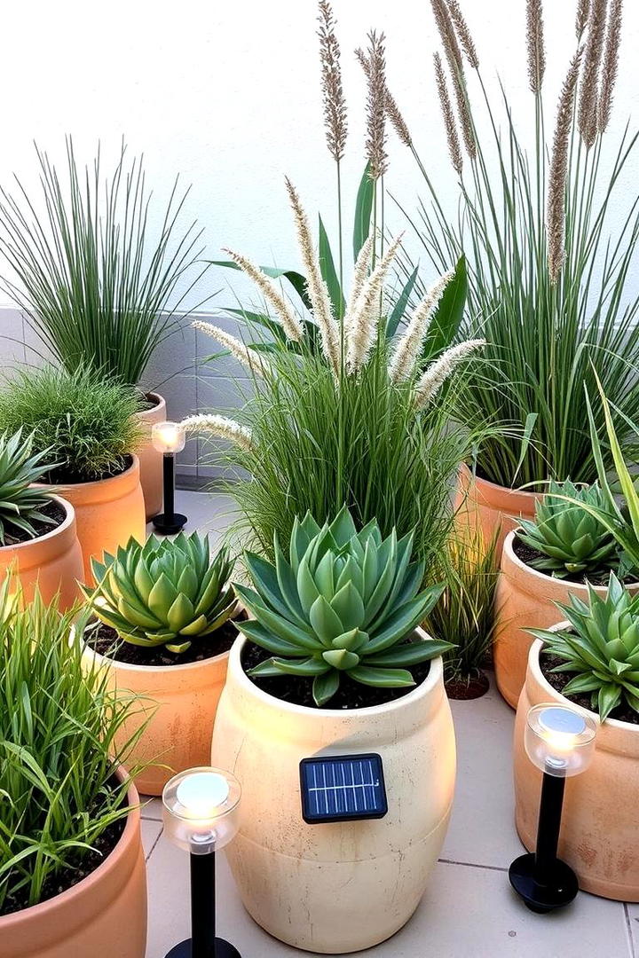 Sustainable Potted Greenery - 21 Patio Decor Ideas