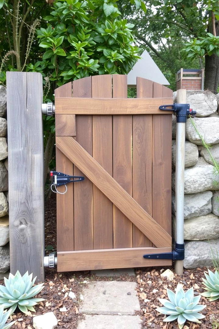 Sustainable Recycled Materials - 30 garden gate ideas