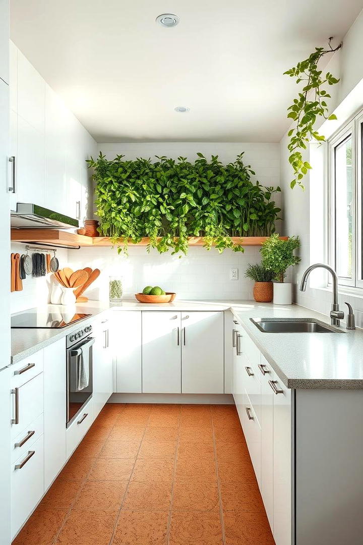 Sustainable White Kitchen Design - 30 Small White Kitchen Ideas