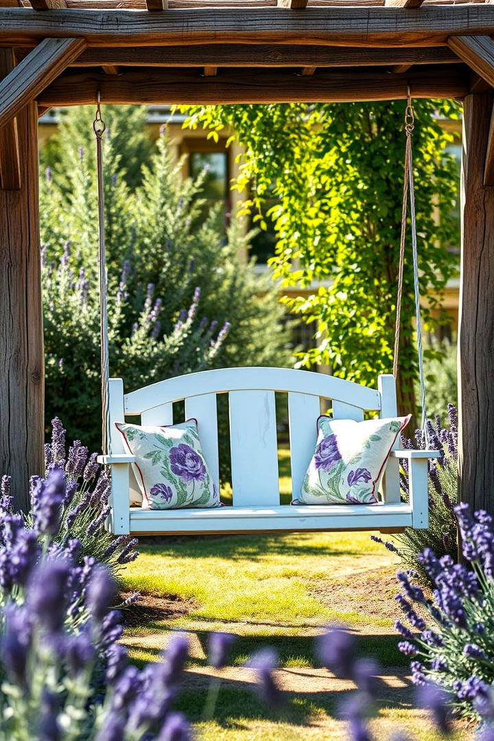 Swing Seat - 21 Outdoor Seating Ideas