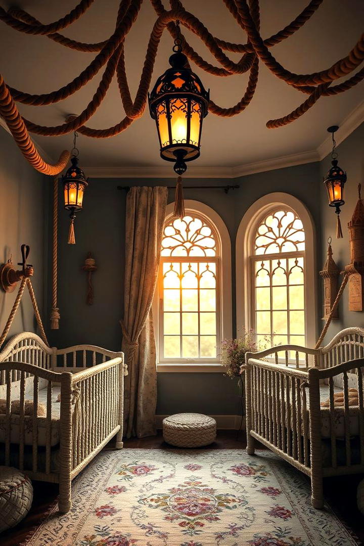 Tangled Castle Nursery - 30 Disney Nursery Ideas