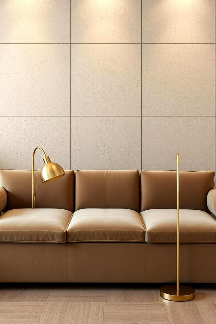 Textured Beige Wall Finishes - 21 Beige Living Room Ideas