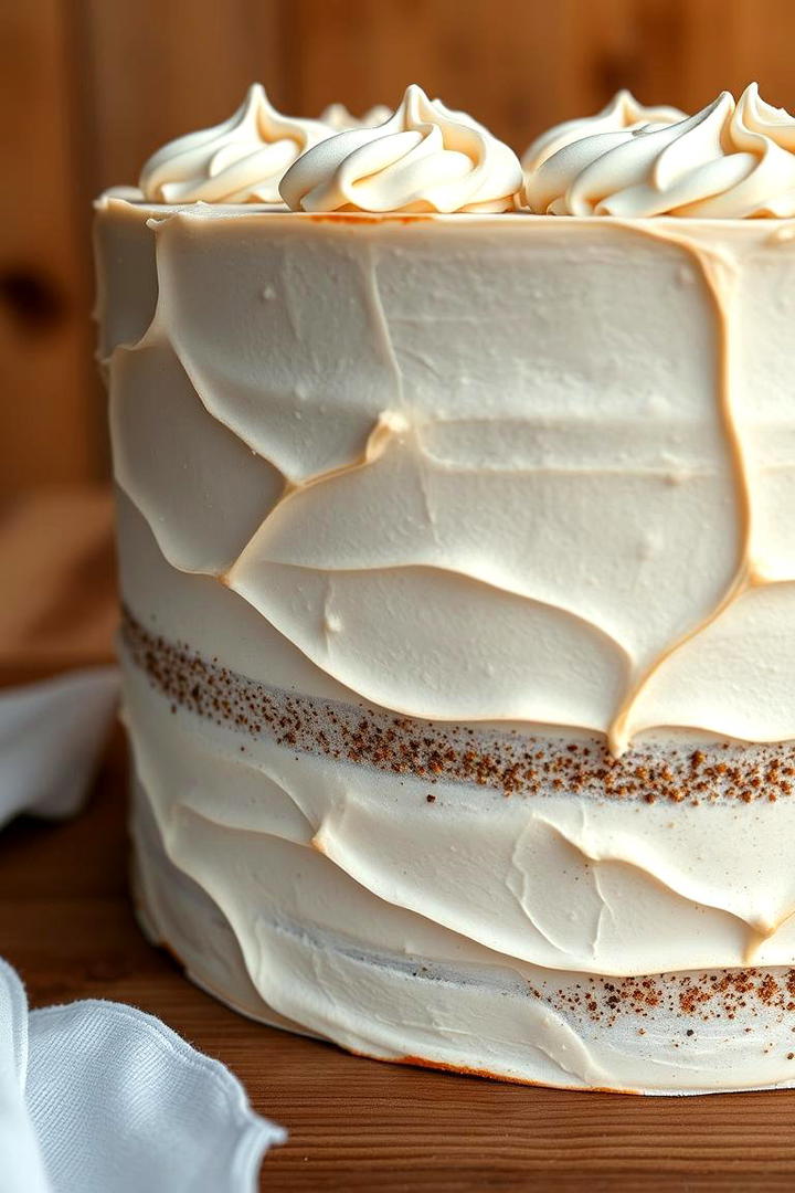 Textured Buttercream Beauty Cake - 21 Naked and Semi-naked Wedding Cake Ideas