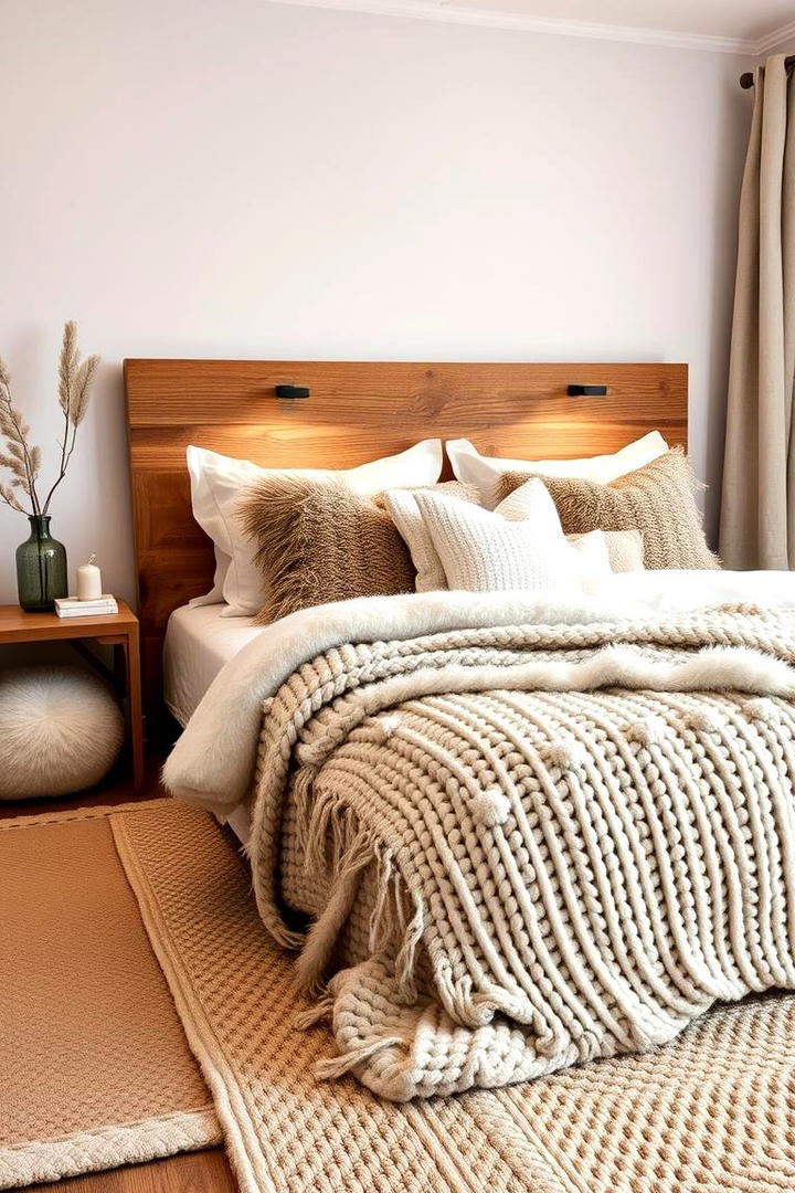 Textured Layered Looks - 21 Bedroom Decor Ideas