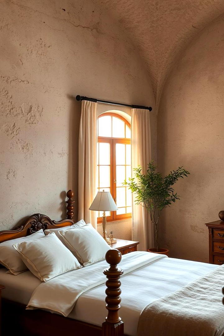 Textured Plaster Finishes - 30 Mediterranean Interior Design Ideas