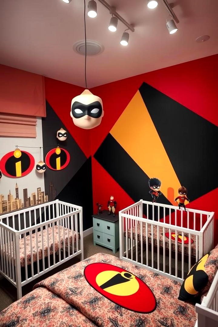 The Incredibles Super Nursery - 30 Disney Nursery Ideas