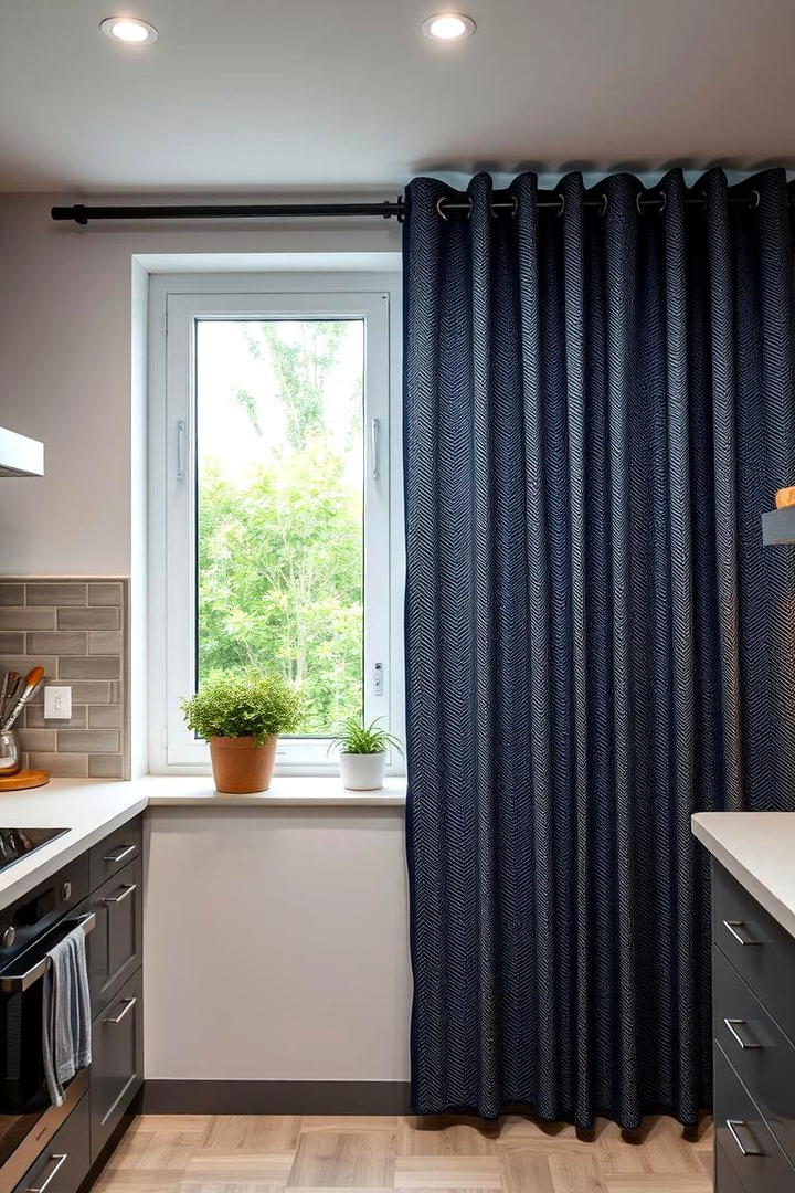 Thermal Insulated Curtains - 21 Kitchen Curtain Ideas