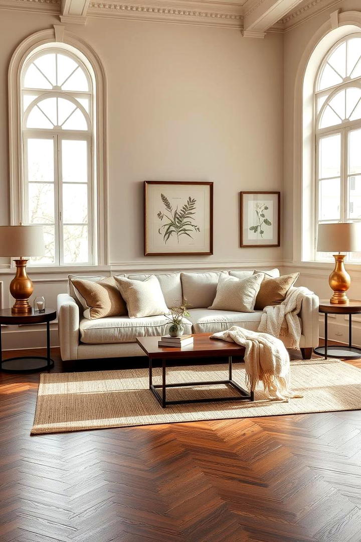 Timeless Beige Elegance - 30 Beige Couch Living Room Ideas