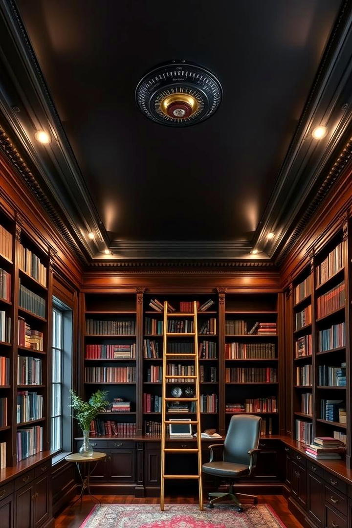 Timeless Black Aesthetics - 30 black ceiling ideas