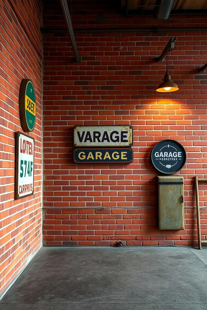 Timeless Brick Red - 30 Garage Wall Paint Ideas