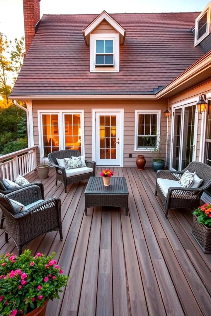 Timeless Classic Composite Deck - 30 Composite Deck Ideas