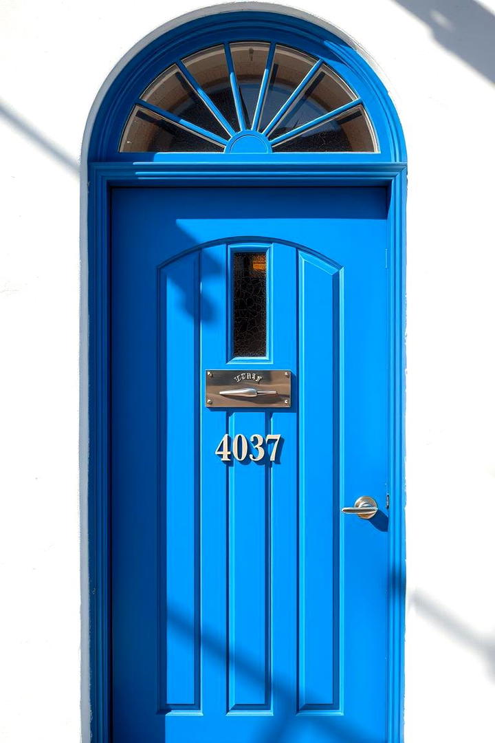 Timeless Cobalt - 30 Mid Century Front Door Colors