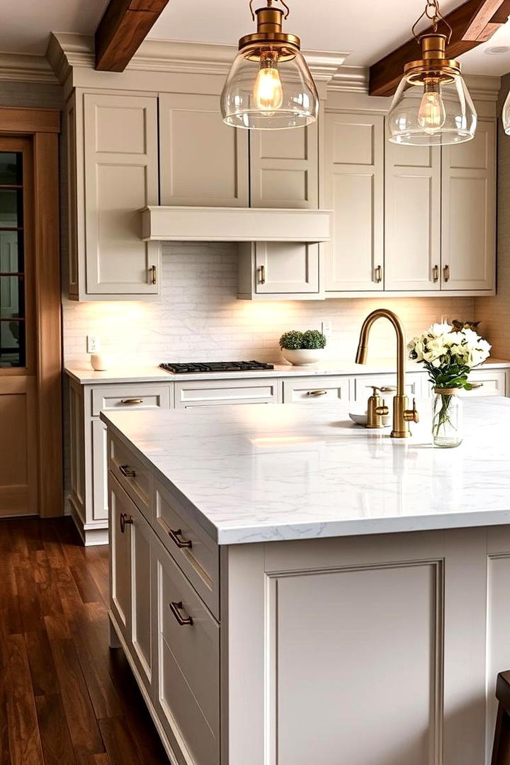 Timeless Elegance in Quartz Countertops - 30 Quartz Kitchen Countertops