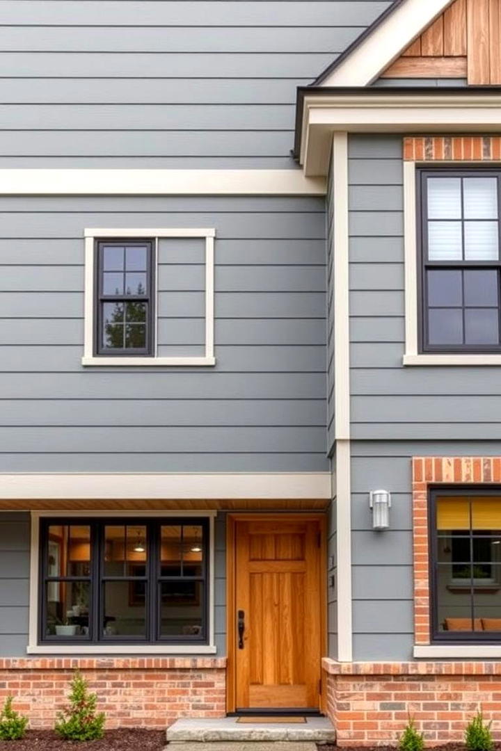 Timeless Pewter Exterior - 21 Gray Exterior House Paint Ideas