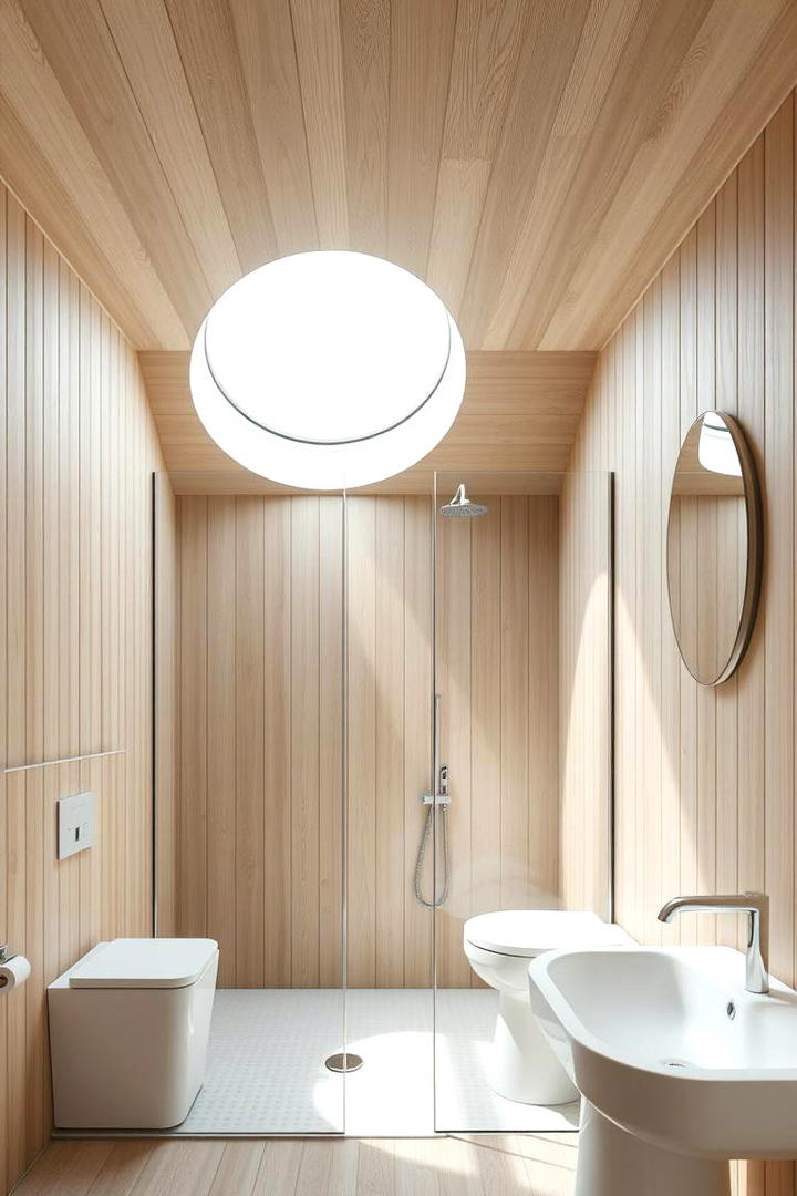 Timeless Scandinavian Touch - 30 Doorless Walk In Shower Ideas