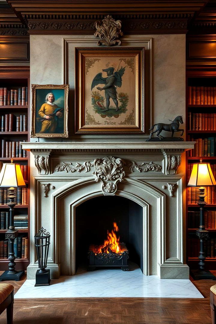 Timeless Traditional Design - 21 Fireplace Decor Ideas