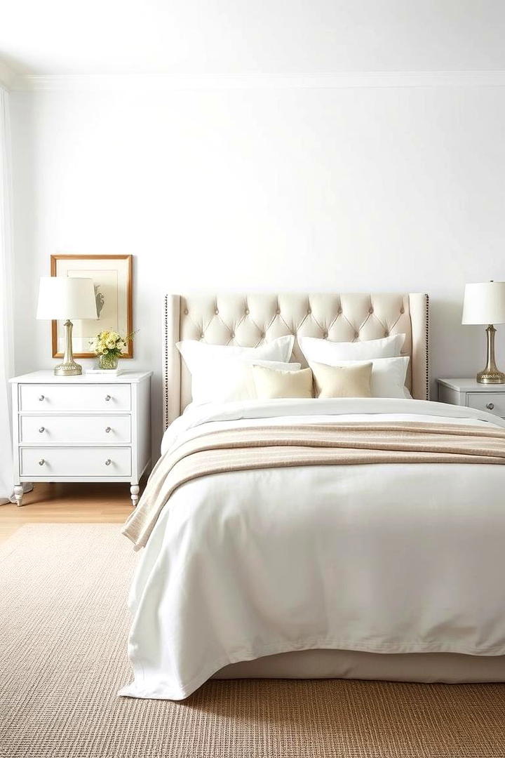 Timeless White Furnishings - 21 White Bedroom Ideas